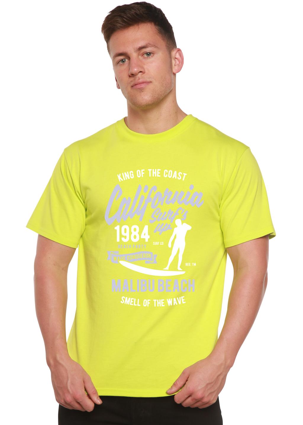California 1984 Spun Bamboo® Men's Bamboo Viscose/Organic Cotton Short Sleeve Graphic T-Shirt
