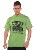 Chopper Custom Motors Men's Bamboo Viscose/Organic Cotton Short Sleeve Graphic T-Shirt