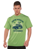 Surfing Adventure Spun Bamboo® Men's Bamboo Viscose/Organic Cotton Short Sleeve Graphic T-Shirt