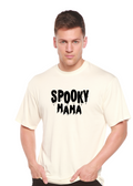 Spooky Mama Halloween Men's Bamboo Viscose/Organic Cotton Short Sleeve Graphic T-Shirt