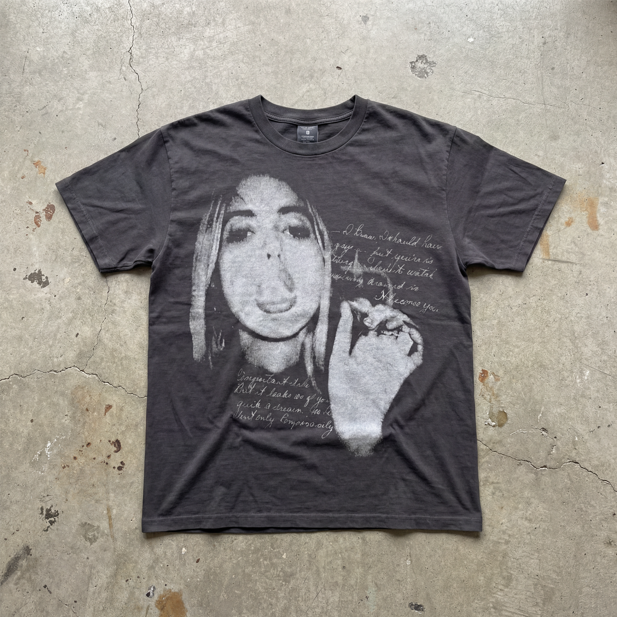 Don't Care Tee Streetwear Graphic Y2K Unisex Regular Fit Crew Neck T Shirt 220GSM Cotton