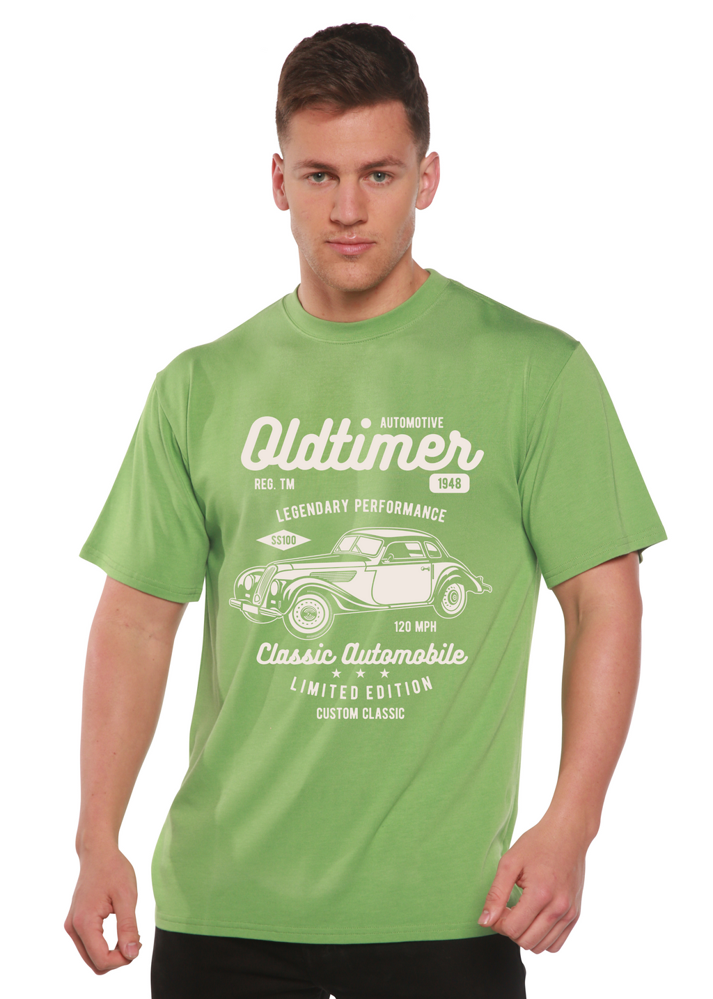 Oldtimer Spun Bamboo® Men's Bamboo Viscose/Organic Cotton Short Sleeve Graphic T-Shirt