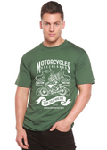 Motorcycles Men's Bamboo Viscose/Organic Cotton Short Sleeve Graphic T-Shirt