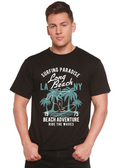 Beach Adventure Men's Bamboo Viscose/Organic Cotton Short Sleeve Graphic T-Shirt