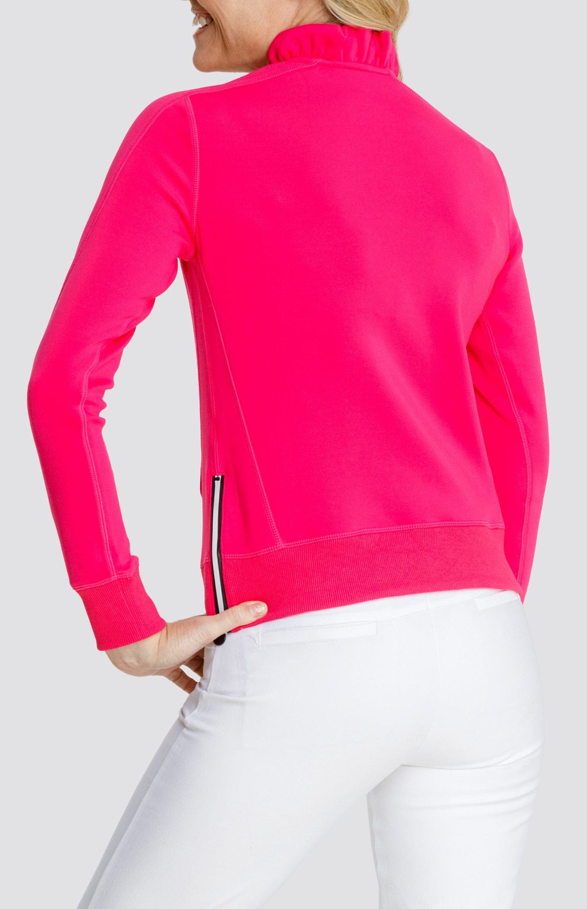 Condoleezza Vivid Pink Pullover