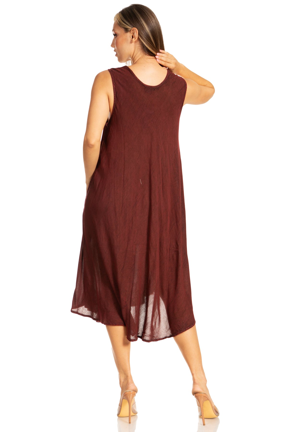 Sakkas Everyday Essentials Caftan Tank Dress / Cover Up
