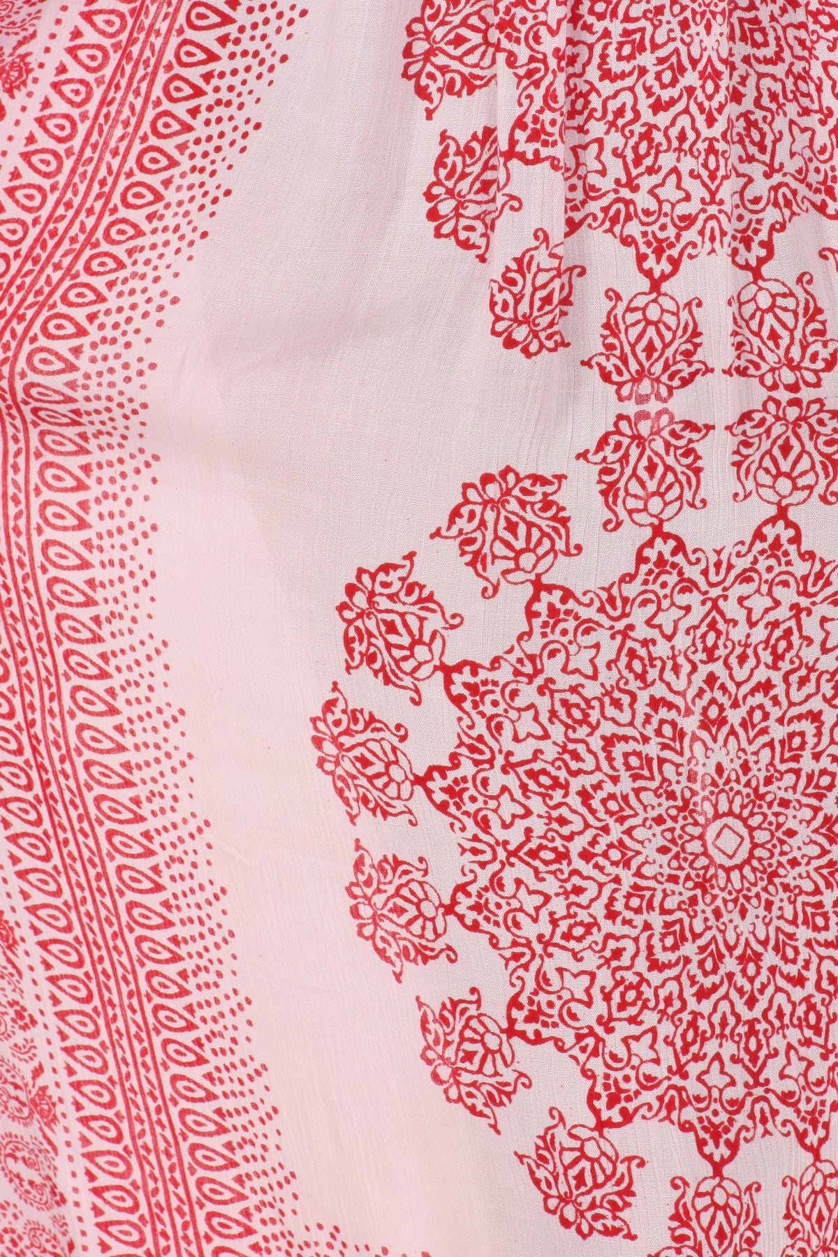 Sakkas Mehndi Henna Smocked Bodice Maxi Dress