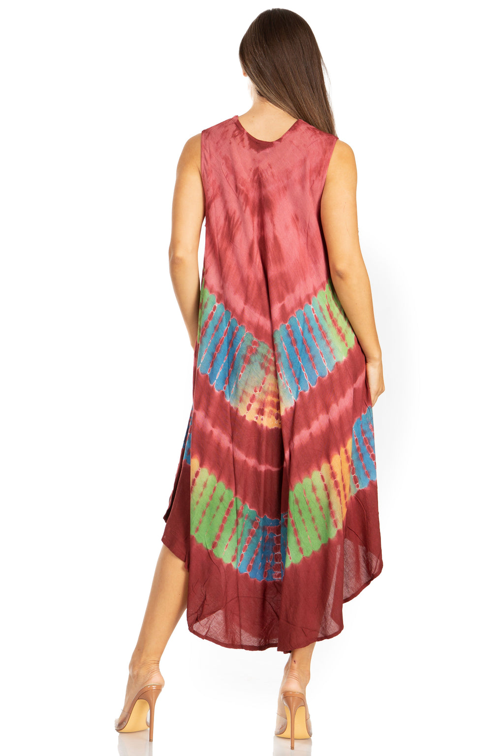 Sakkas Tasanee Caftan Tank Dress / Cover Up