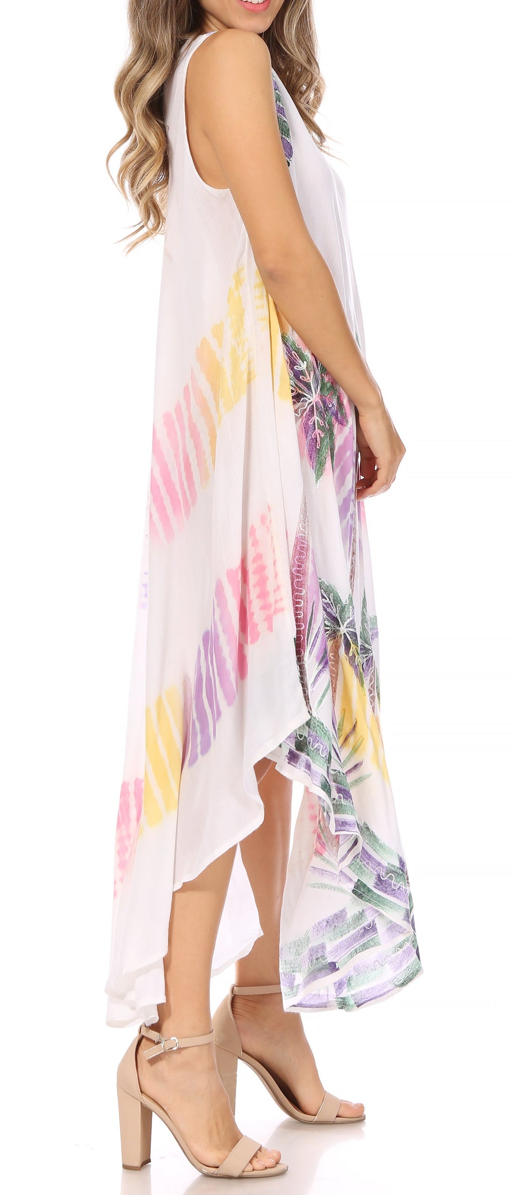 Sakkas Tasanee Caftan Tank Dress / Cover Up