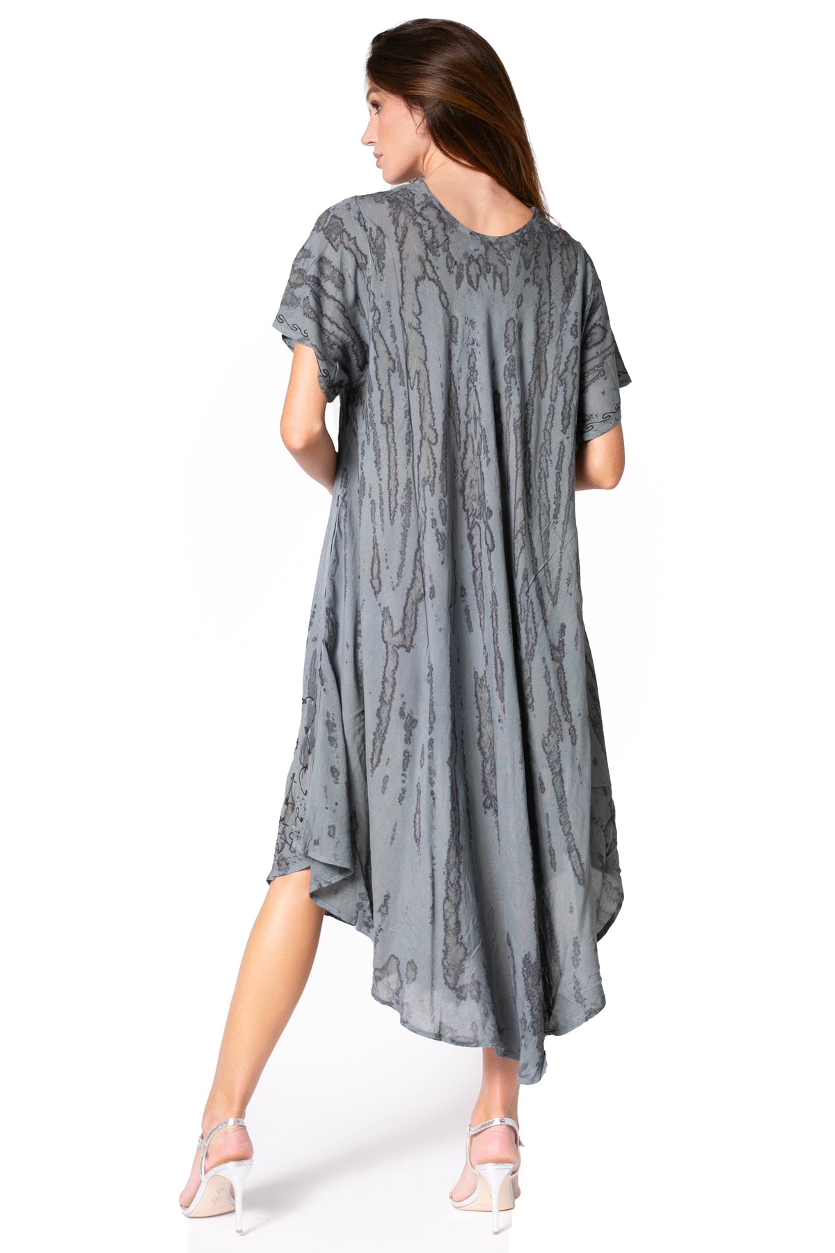 Sakkas Viveka Embroidered Caftan Dress