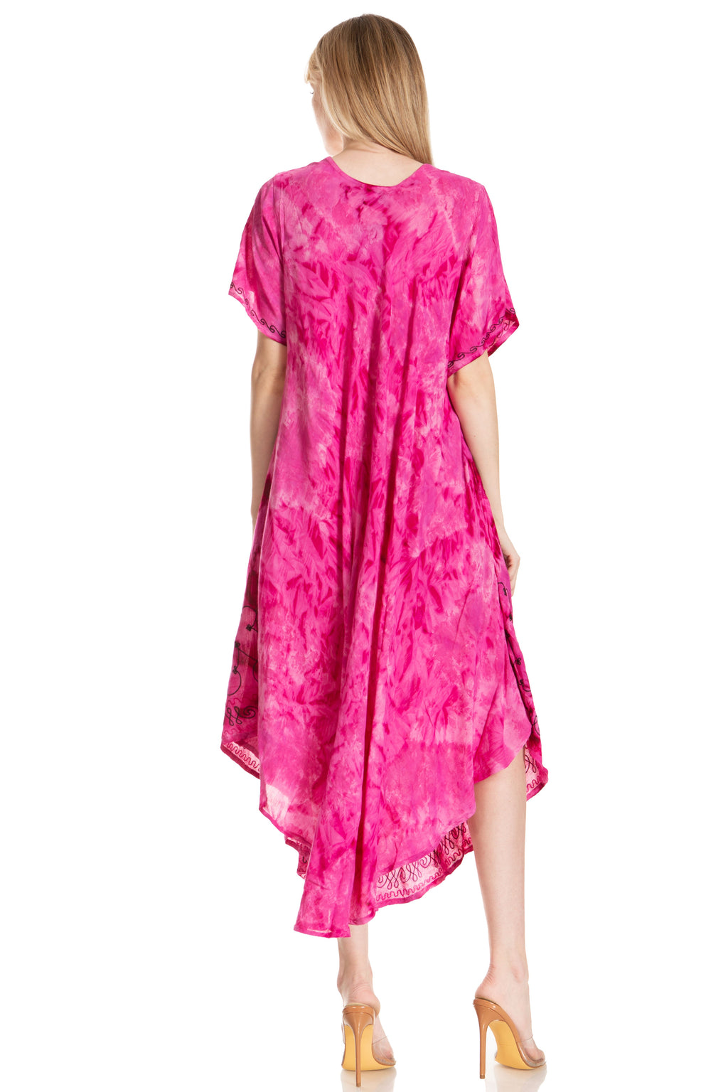 Sakkas Viveka Embroidered Caftan Dress