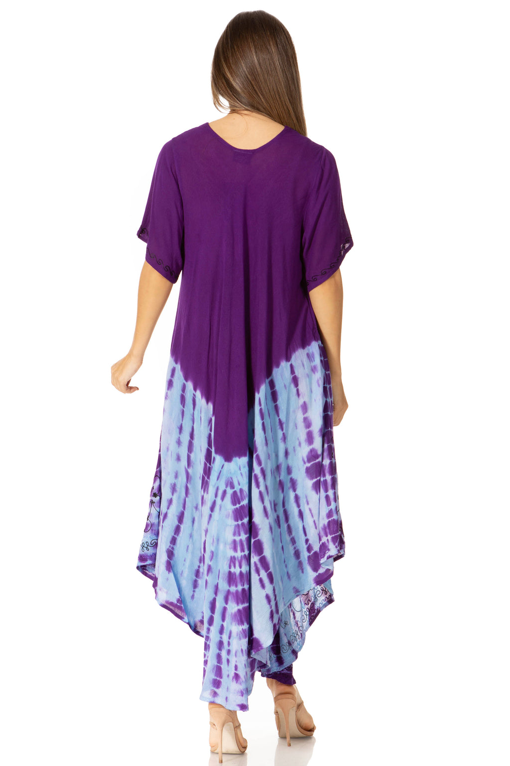 Sakkas Viveka Embroidered Caftan Dress