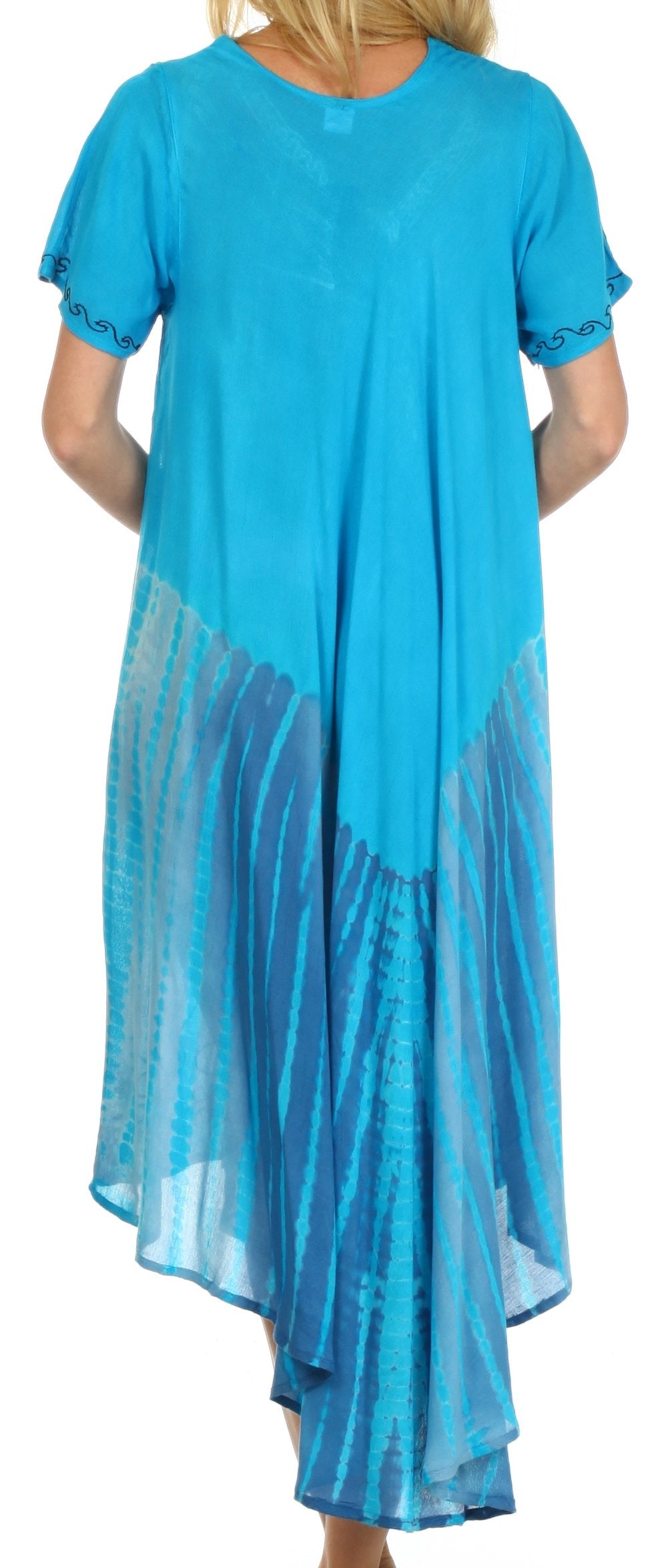Sakkas Viveka Embroidered Caftan Dress