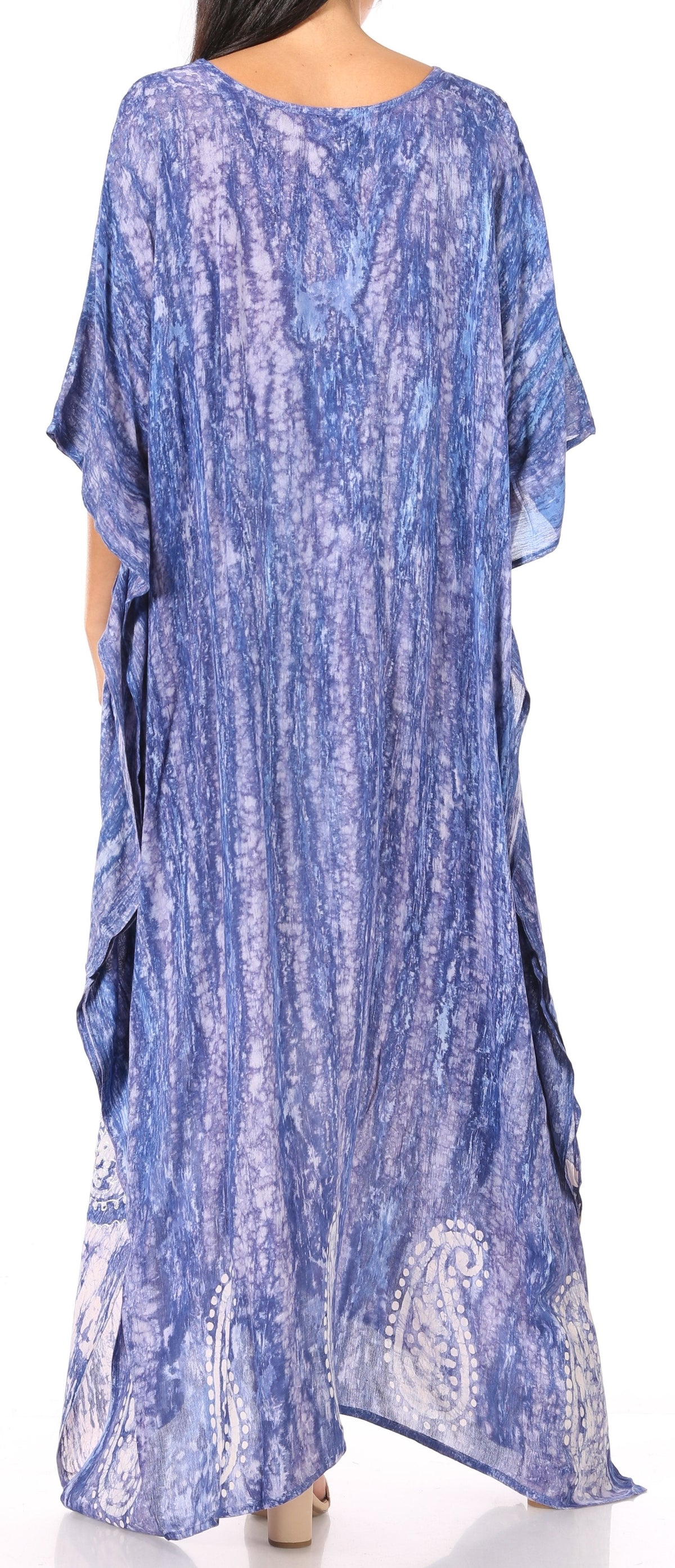 Sakkas Tacy Women's Boho Summer Maxi Dress for Casual or Lounge Wear