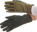 Sakkas Lidy Leather Embroidered Comfortable Warm Snow Touch Screen Finger Gloves