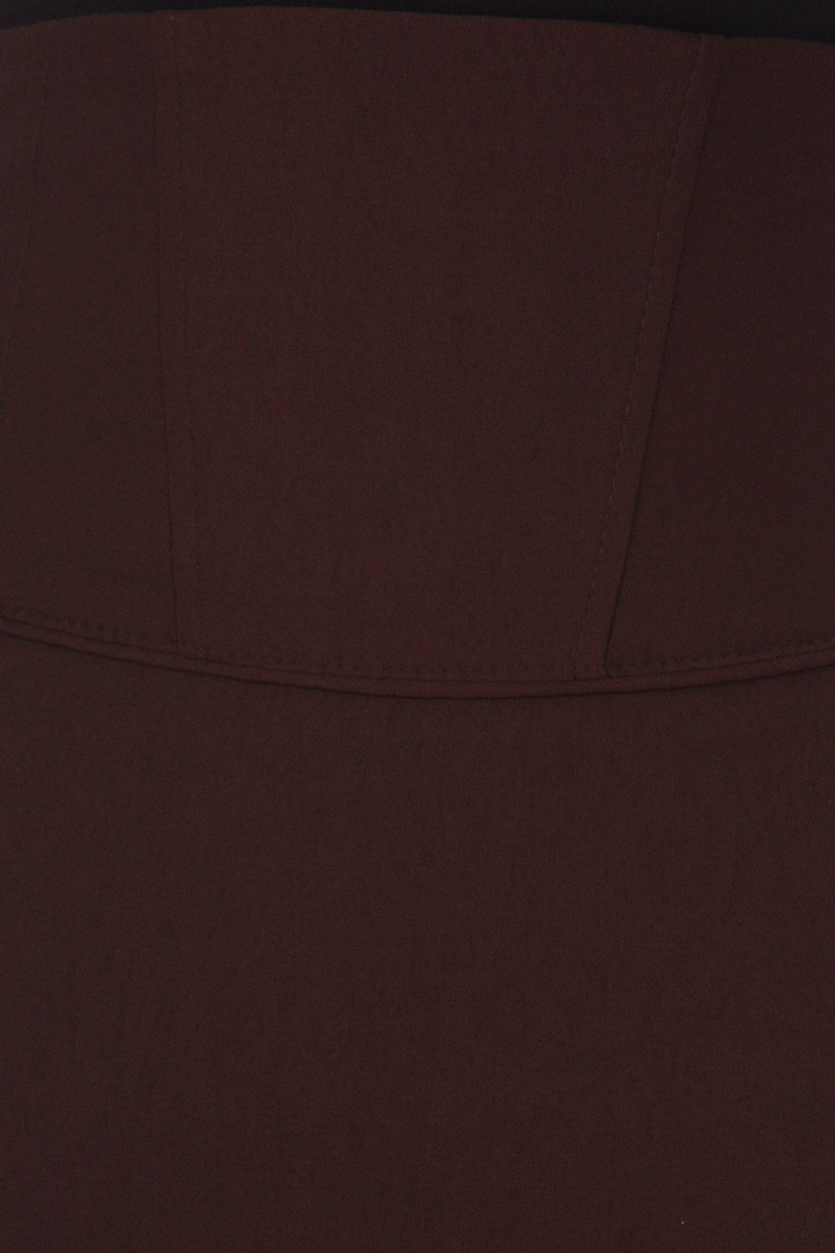 Knee Length High Waist Stretch Pencil Skirt