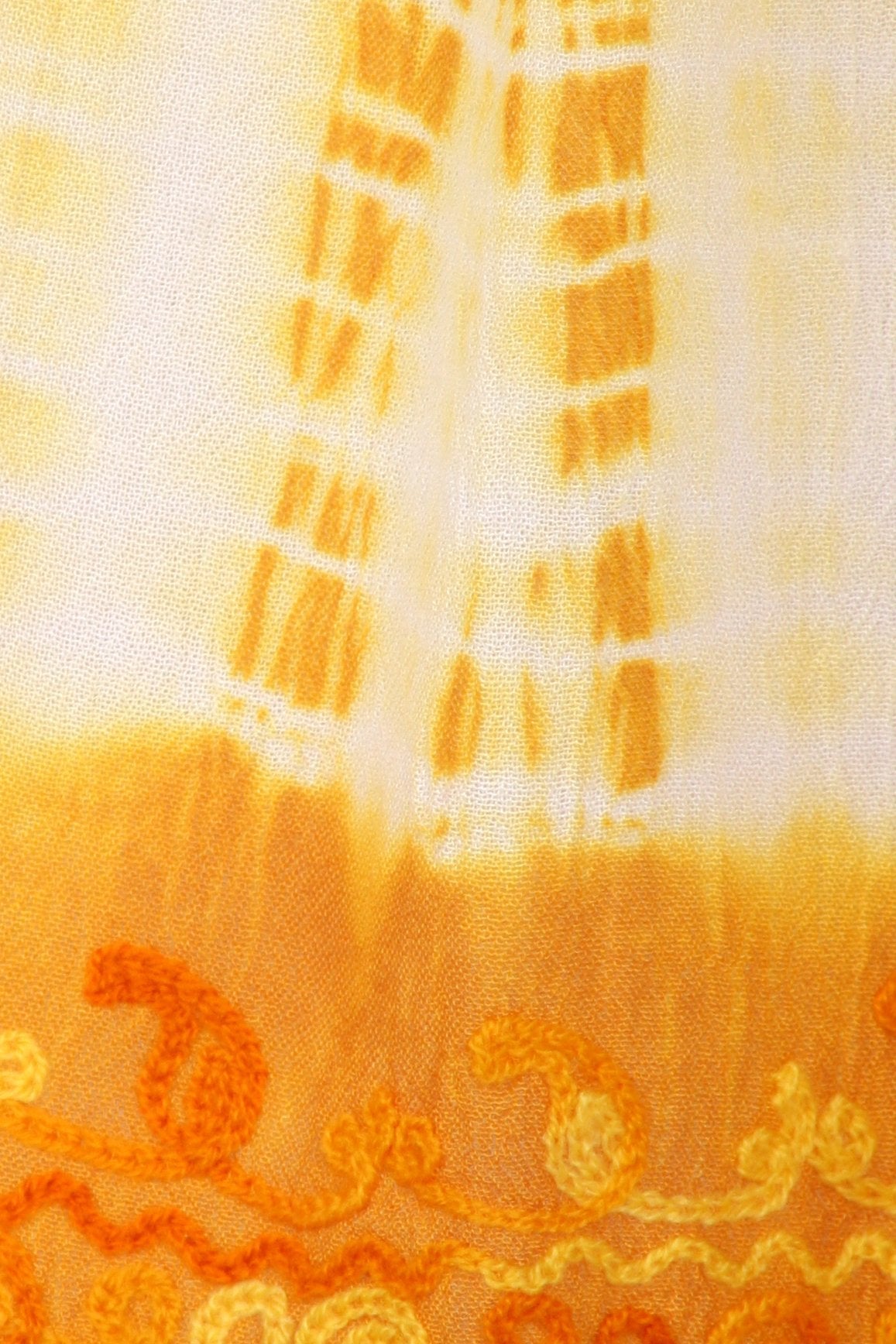 Sakkas Ombre Tie Dye Gauzy Crepe Sleeveless Relaxed Fit Top / Blouse