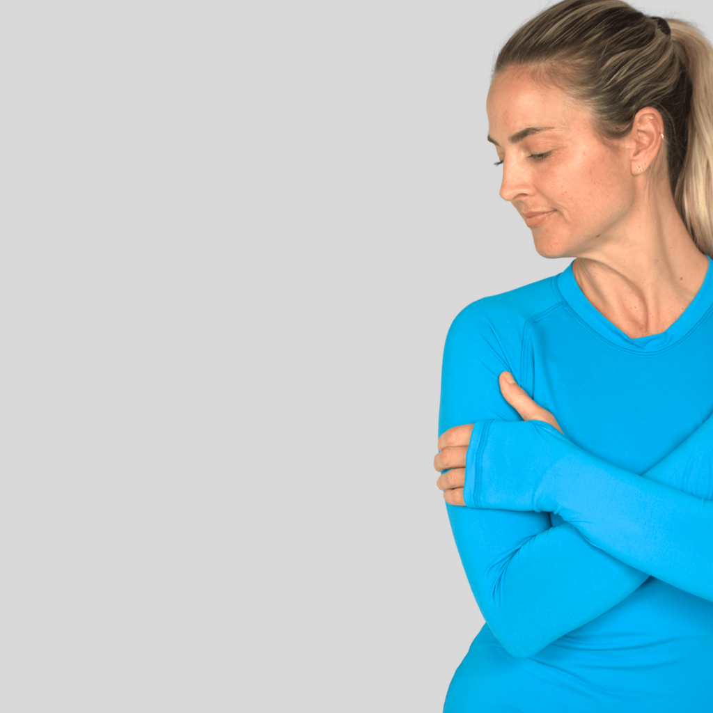 Laguna Long-Sleeve Women's Sun Shirt - Heathered