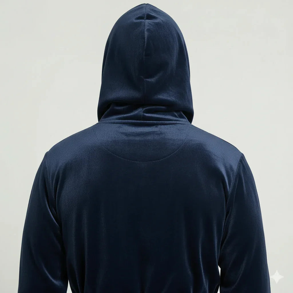 Men’s Robe with Hood – Ultra-Soft Plush Comfort for Everyday Use