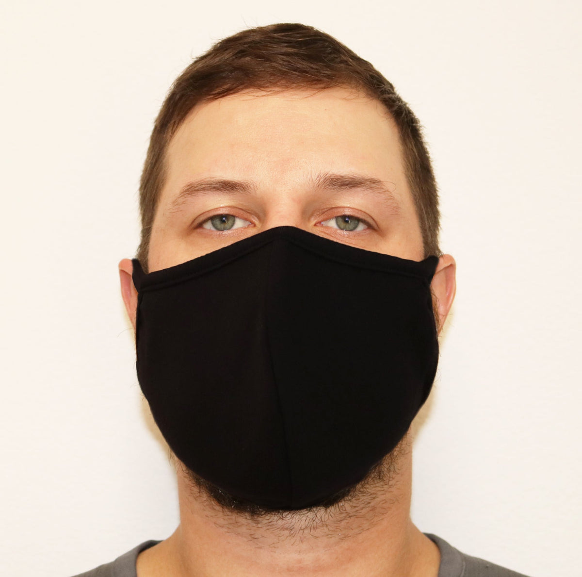 Bamboo X Large Triple Layer Breathable Face Mask - Natural, Silky Soft, Ultra Comfortable