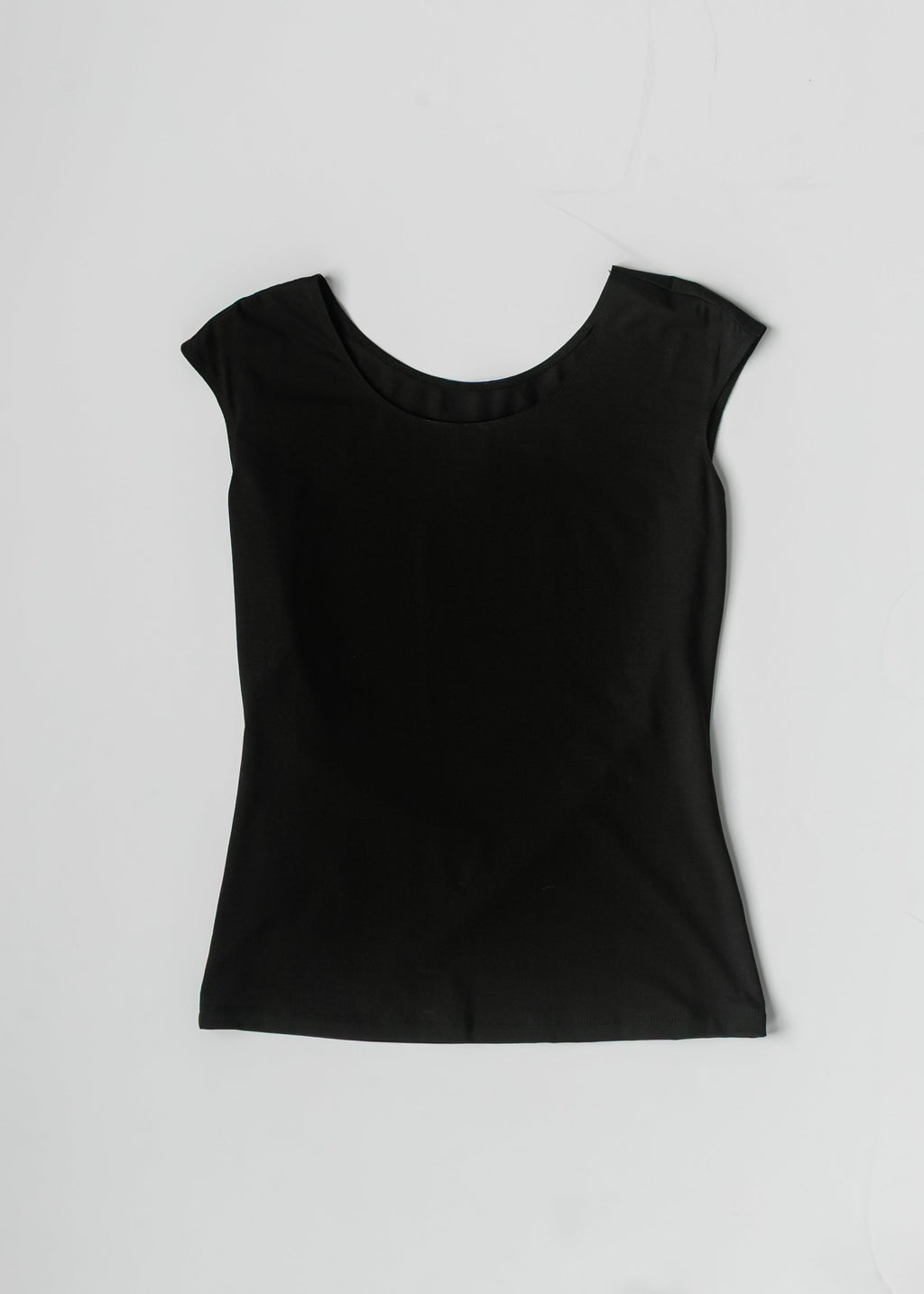 Classic Black Cap Sleeve Tank