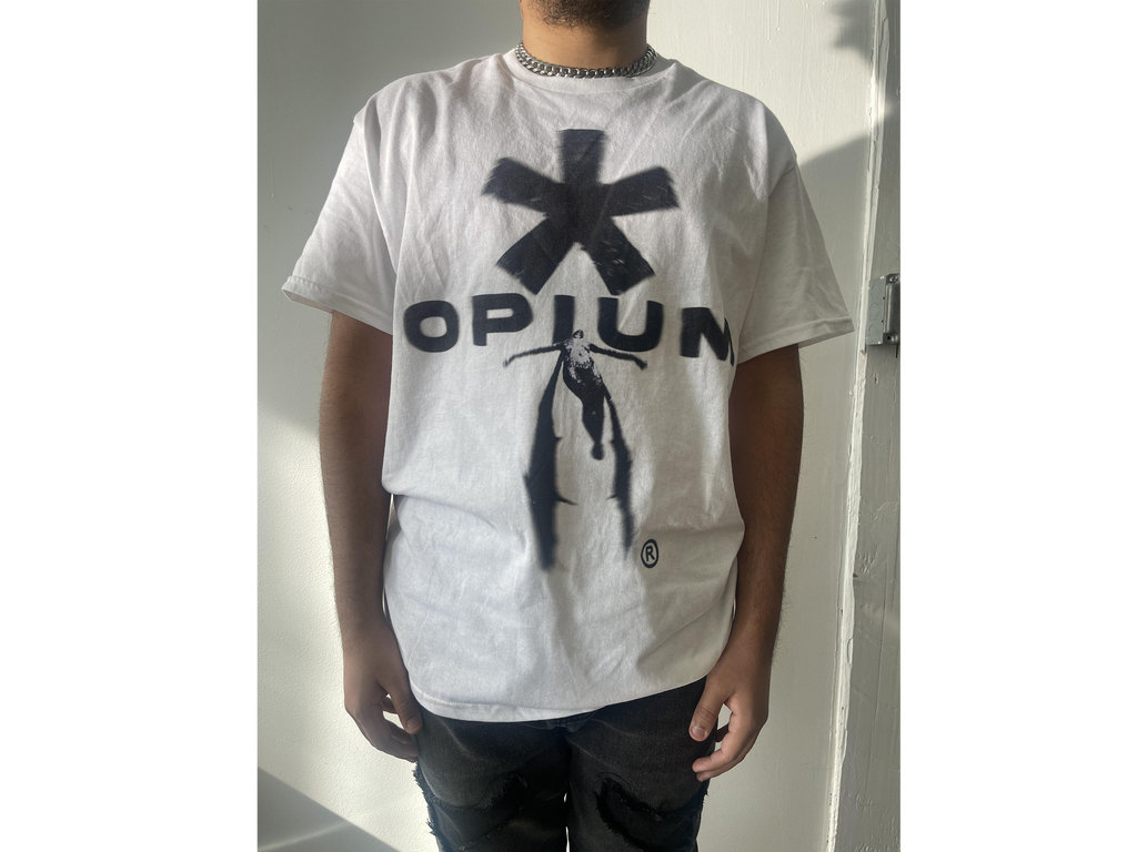 Opium Angel Streetwear Tee Cotton True To Size Unisex Short Sleeve Shirt