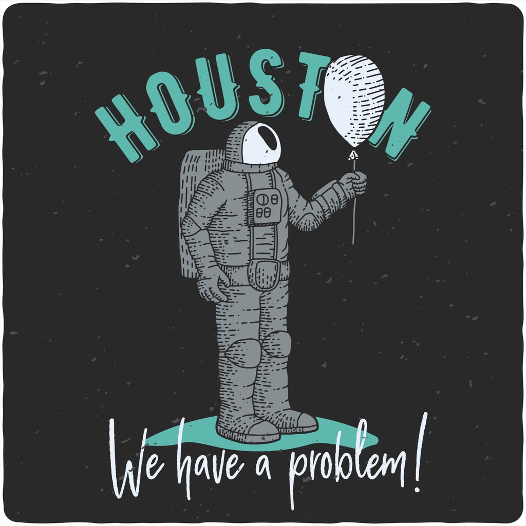 HOUSTON Men's Bamboo Viscose/Organic Cotton Short Sleeve Graphic T-Shirt