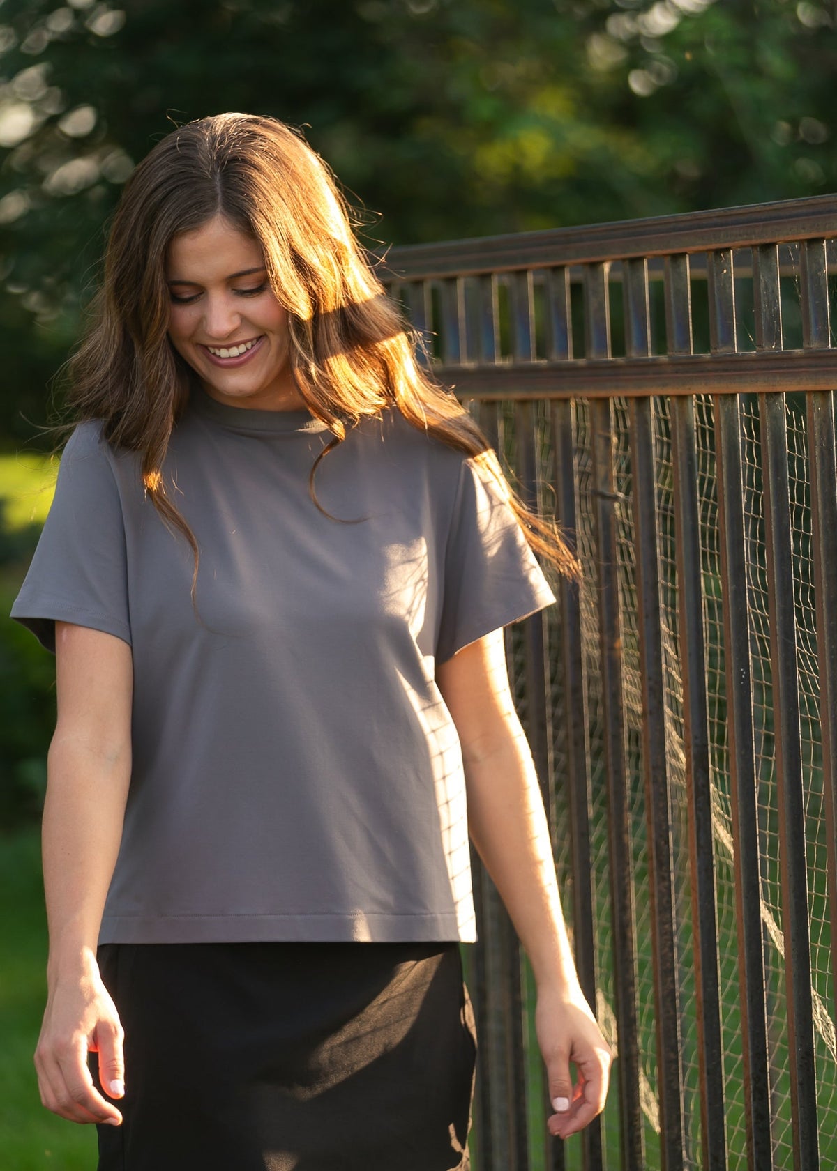 Kia Dusty Mauve Athletic Short Sleeve T-shirt
