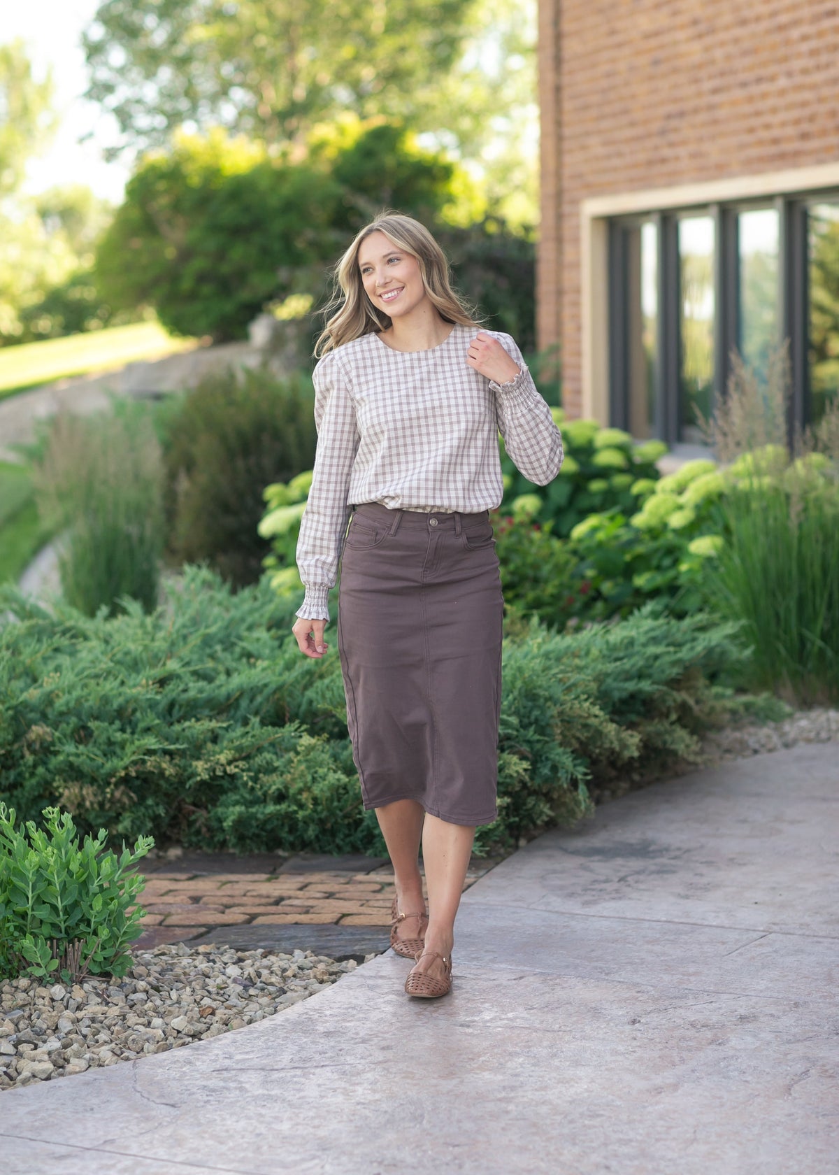 Blake Cinched Sleeve Blouse