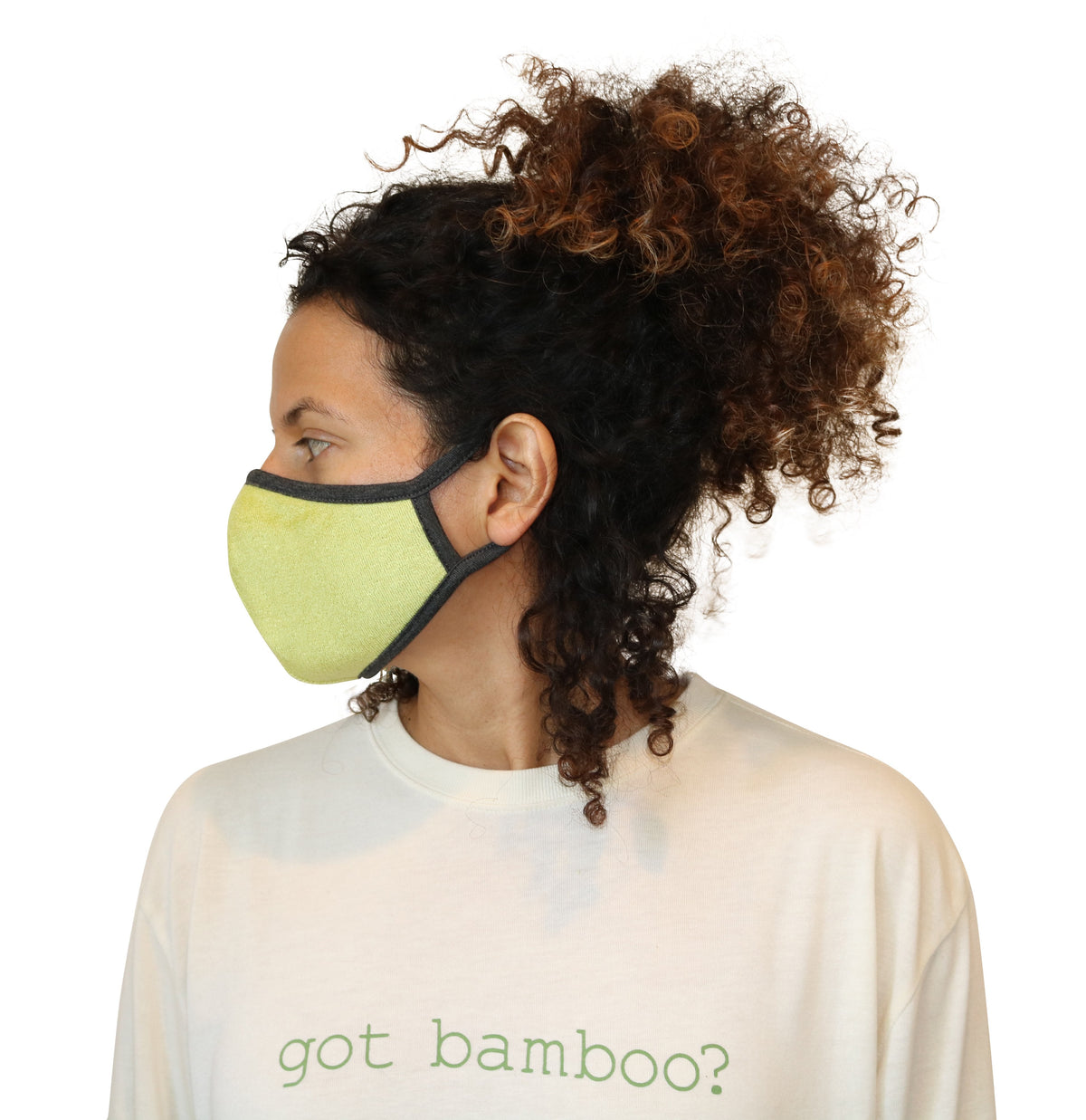 Spun Bamboo Breathable Face Mask - Natural, Silky Soft, Ultra Comfortable