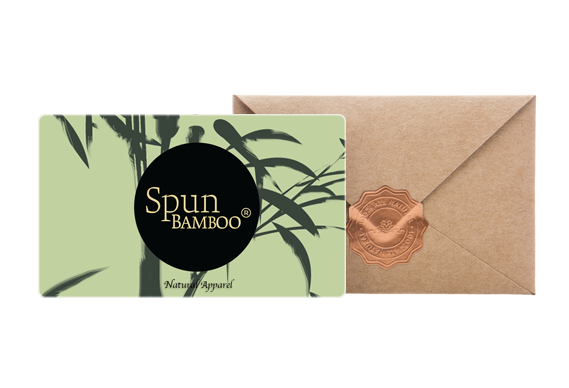 Spun Bamboo Gift Card